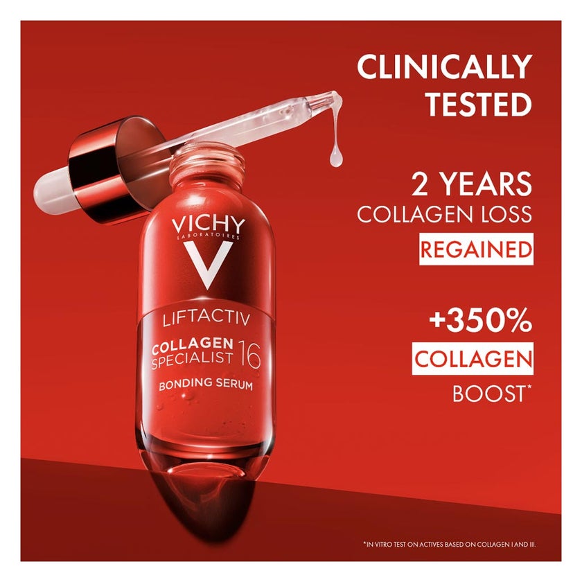 Vichy Liftactiv Collagen Specialist 16 Bonding Serum, Anti-Aging - 30ml
