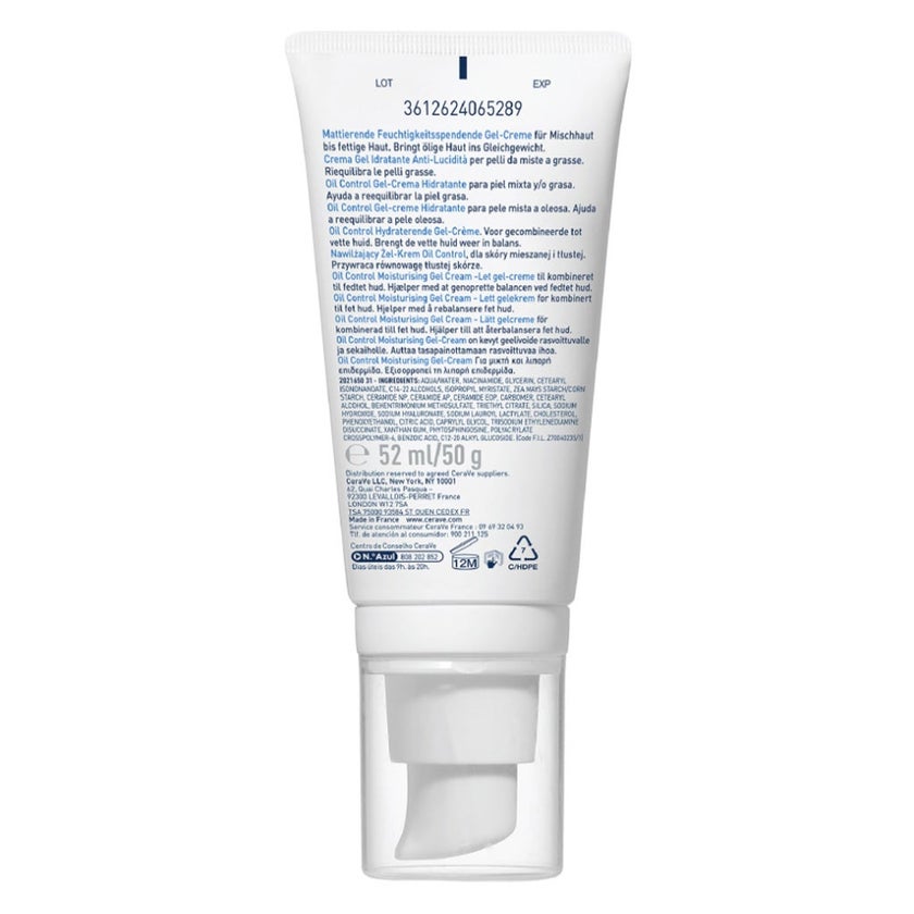 CeraVe Oil Control Moisturizing Gel Cream 52ml