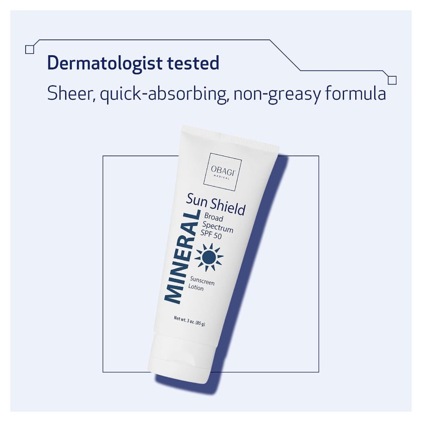 Obagi Sun Shield Broad Spectrum SPF 50 Mineral Sunscreen - 85g