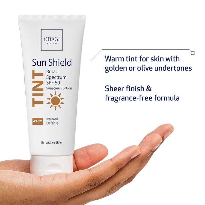 Obagi Sun Shield Broad Spectrum SPF 50 Tinted Sunscreen Lotion - 85g