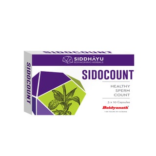 Siddhayu Sidocount Supplement Capsules For Men, Pack of 30's