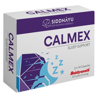 Siddhayu Calmex Sleep Support Capsules, Pack of 30's