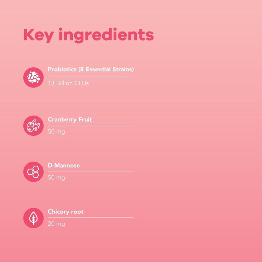 Nutrili Healthy V. Probiotic Adult Gummies For Women, Pack of 60's