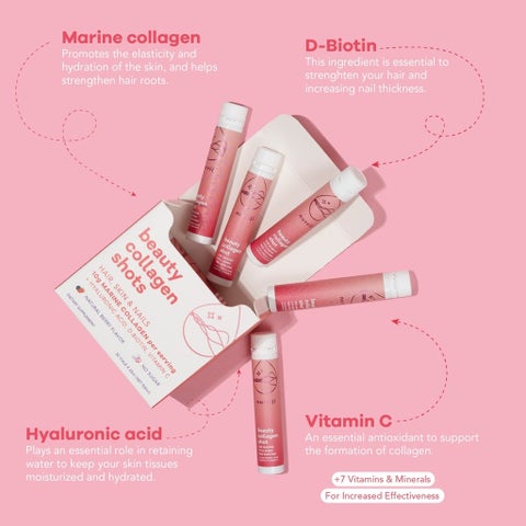 Nutrili Beauty Collagen Oral Shots Vial 25ml, Pack of 20's