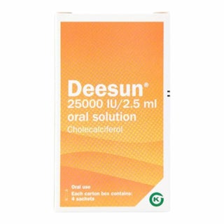 Deesun 25000IU/2.5ml Oral Solution - 4 Sachets