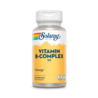 Solaray Vitamin B-Complex 50mg Veg Capsules For Skin & Hair, Pack of 50's