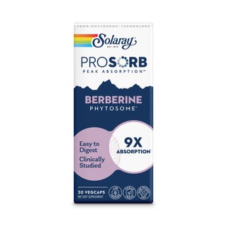Solaray Prosorb Berberine Phytosome, Diabetic Support - 30 Capsules
