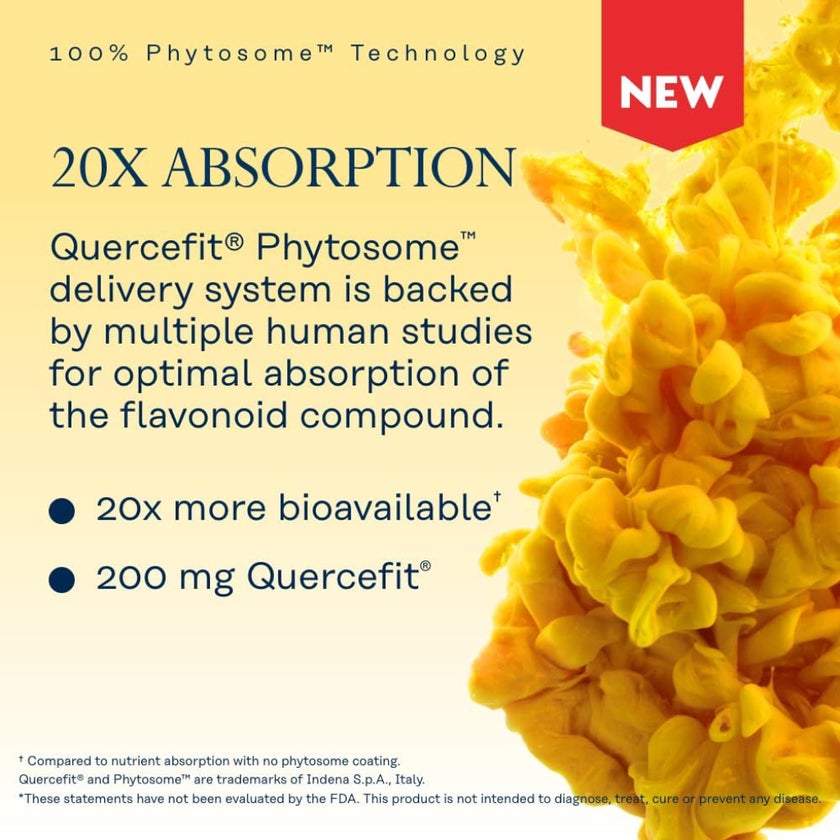 Solaray Prosorb Quercetin Veg Capules For Health Support, Pack of 30's