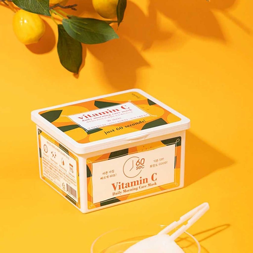 Jejuindi Vitamin C Daily Morning Care Mask, Pack of 30's