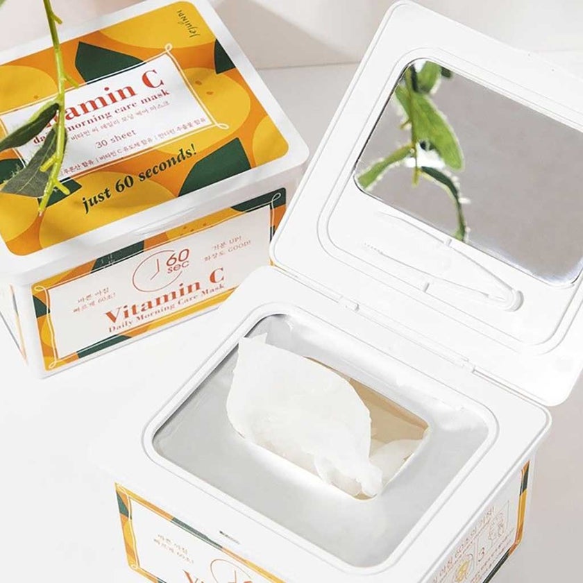 Jejuindi Vitamin C Daily Morning Care Mask, Pack of 30's