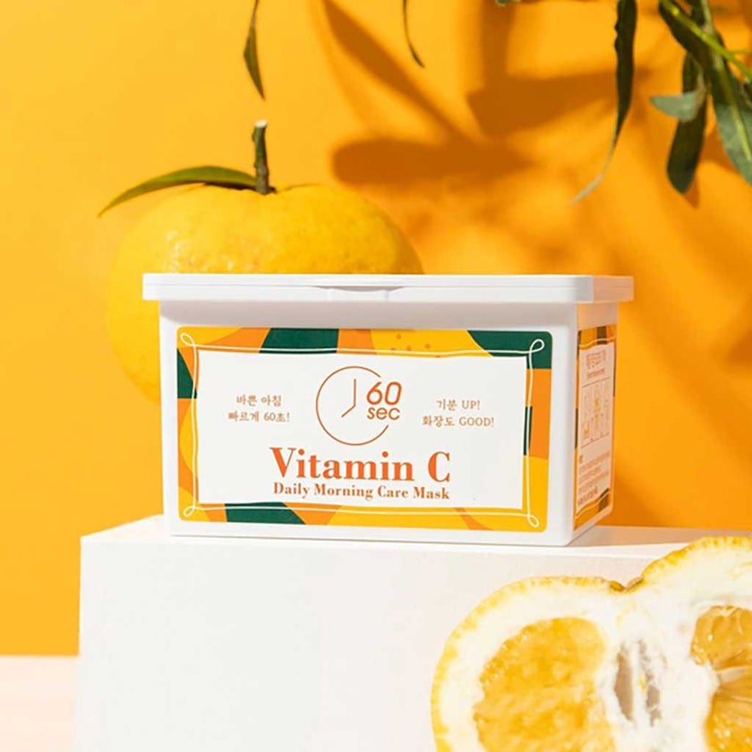 Jejuindi Vitamin C Daily Morning Care Mask, Pack of 30's