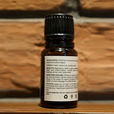 زيت أيوزن بالأوكالبتوس العطري العضوي ، 10 مل