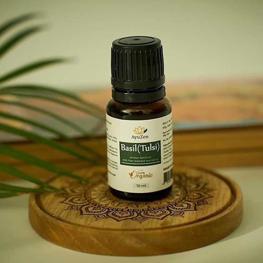 Ayuzen French Basil Essential Oil 10ml