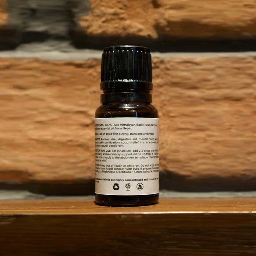 Ayuzen French Basil Essential Oil 10ml