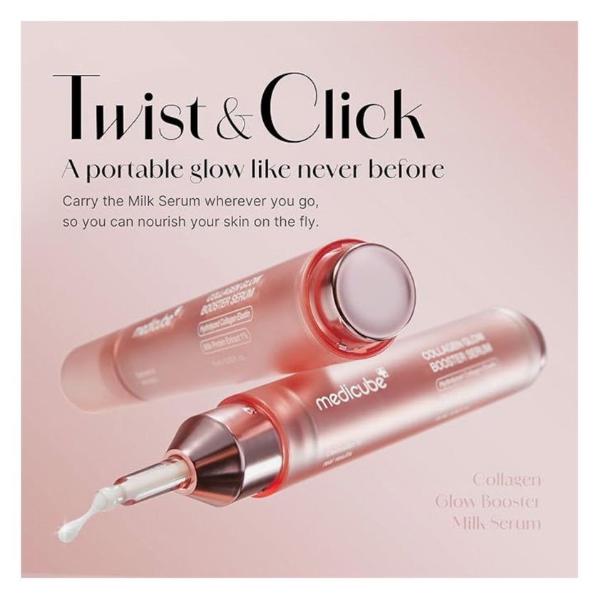 Medicube Collagen Glow Booster Milk Serum Twist & Click 15ml