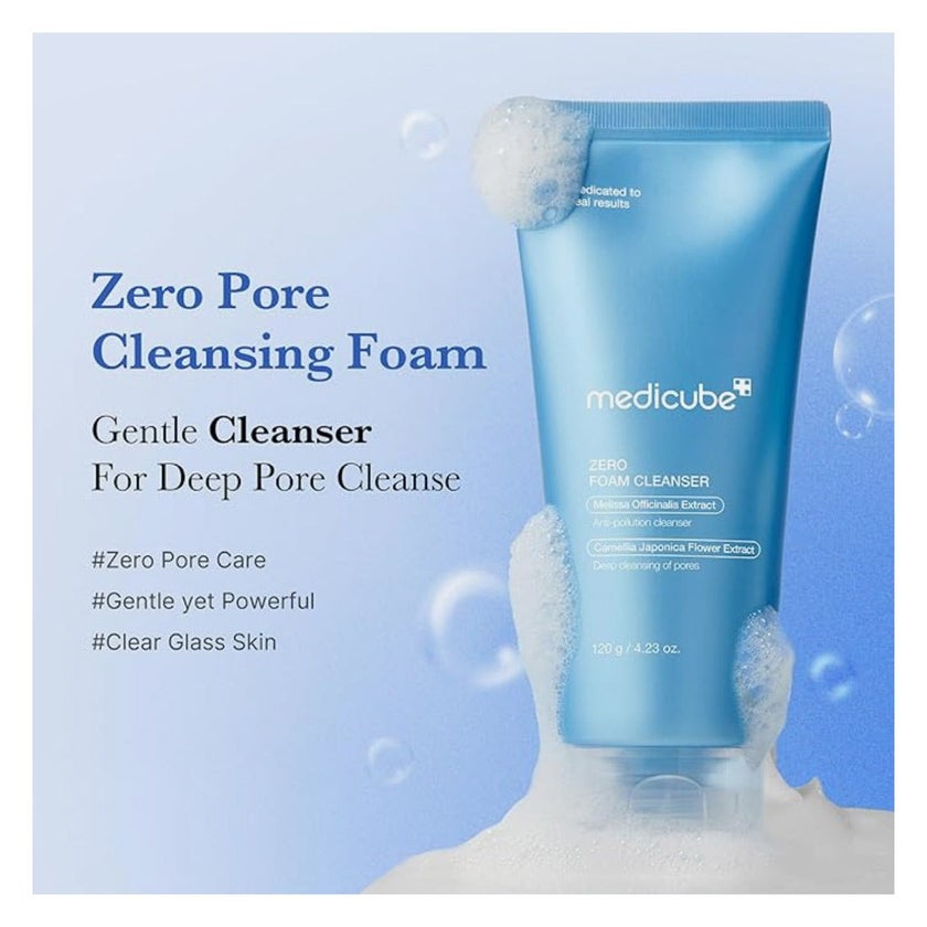 Medicube Zero Foam Anti-Pollution Cleanser 120g