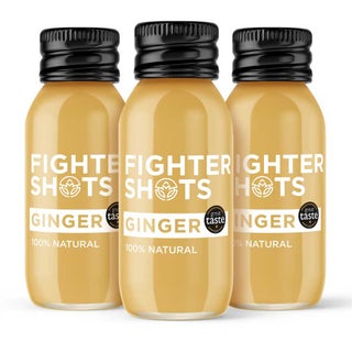 Fighter Shots Cold Pressed Ginger Shots 60ml, Pack of 12's