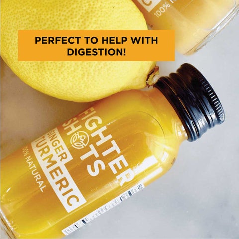 Fighter Shots Ginger & Turmeric Shots 60ml - 12 Shots