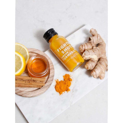 Fighter Shots Ginger & Turmeric Shots 60ml - 12 Shots