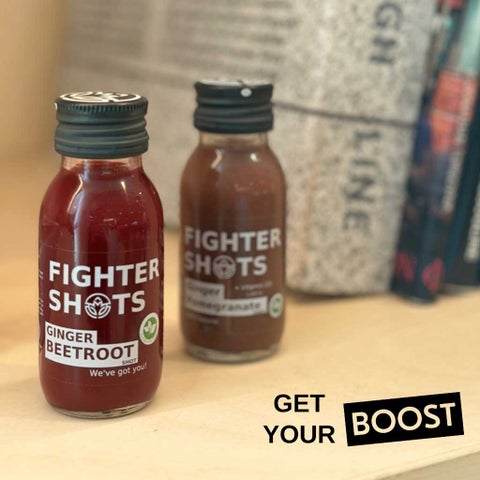 Fighter Shots Ginger & Beetroot Shots 60ml - 12 Shots