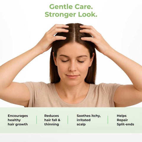 Ghori Rosemery, Mint & Biotin Fortifying Hair Oil 59ml