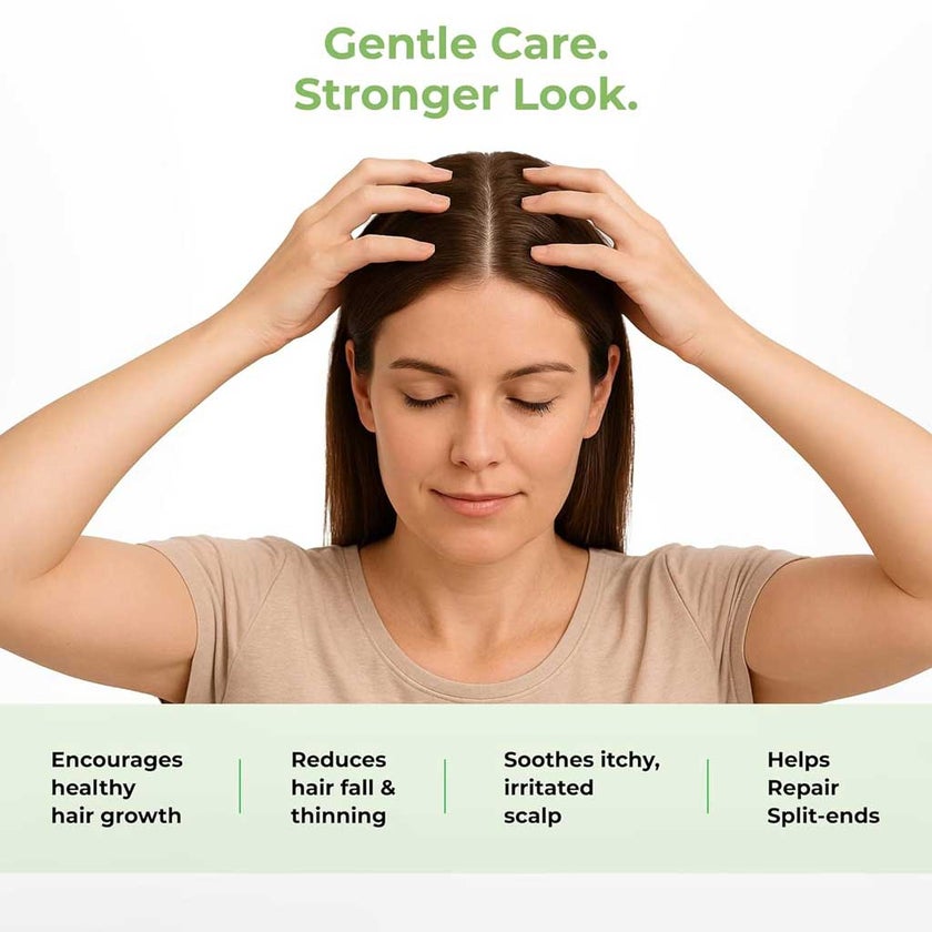 Ghori Rosemery, Mint & Biotin Fortifying Hair Oil 59ml