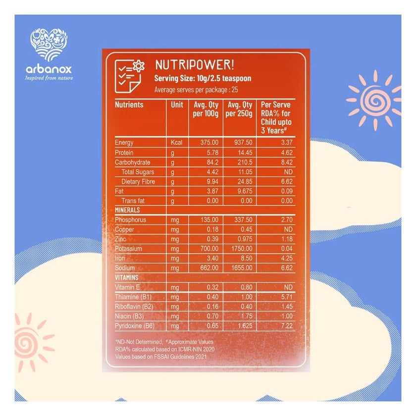 Babyvita Instant Red Banana Dates Rice Mix Powder 300g