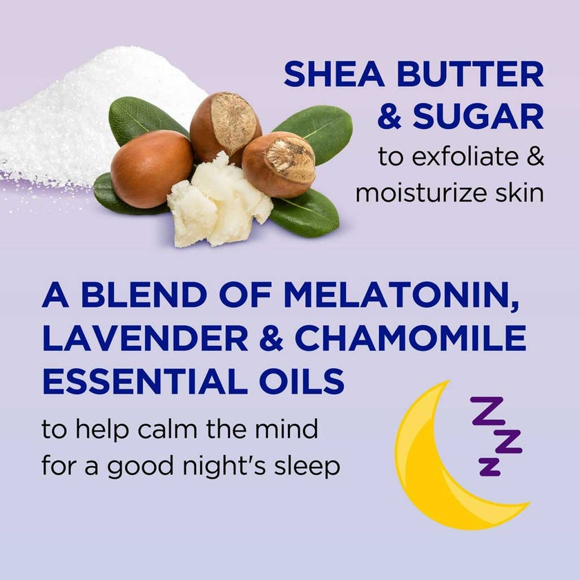 Dr Teal's Shea Sugar Melatonin Body Scrub 538g