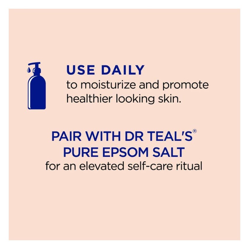 Dr Teal's Stress Relief Ginseng & Ginger Body Lotion 532ml