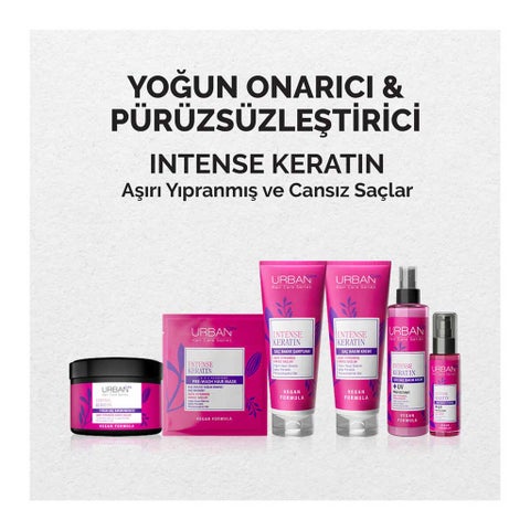 Urban Care Intense Keratin Hair Care Shampoo 250ml