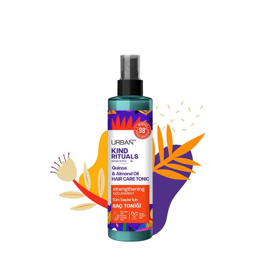 Urban Care Kind Rituals Quinoa & Almond Oil Hair Tonic 200ml