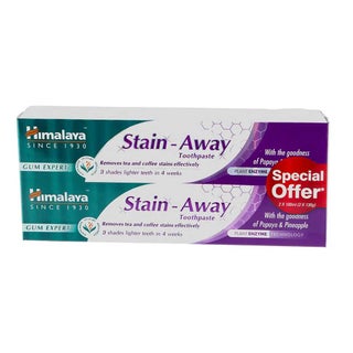 Himalaya Stain-Away Toothpaste 100ml, Pack of 2