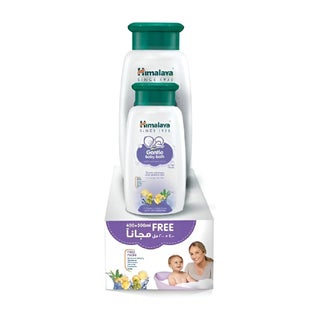 Himalaya Gentle Baby Bath 400ml + 200ml - Free Promo Pack