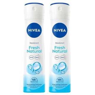 Nivea Women Fresh Natural Deo Spray 150ml, Pack of 2