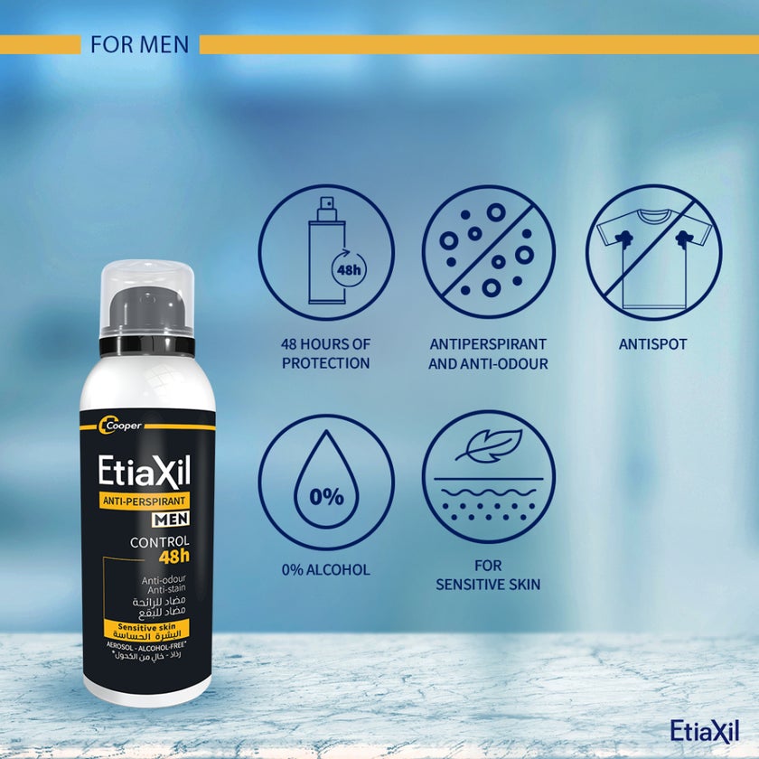 Etiaxil Anti-Perspirant 48h Control Deodorant Spray 150ml