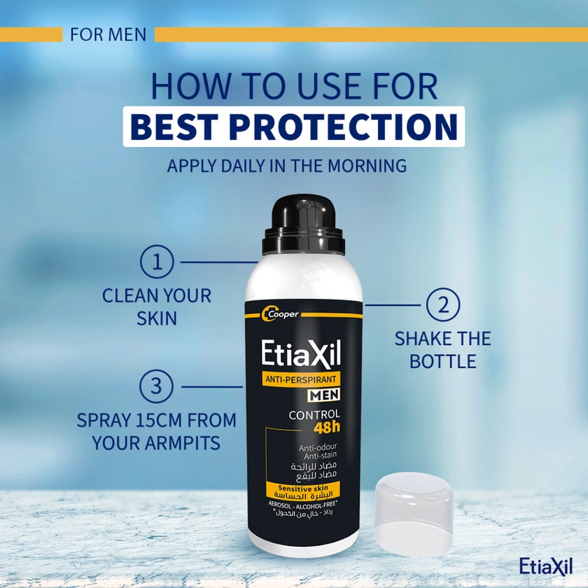 Etiaxil Anti-Perspirant 48h Control Deodorant Spray 150ml