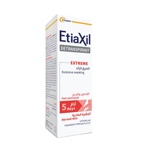 Etiaxil Detranspirant 5-Days Hands & Feet Excessive Sweating Lotion 100ml