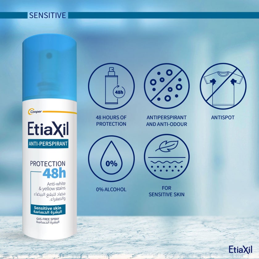 Etiaxil Anti-Perspirant 48h Deodorant Spray 150ml