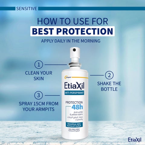 Etiaxil Anti-Perspirant 48h Deodorant Spray 150ml