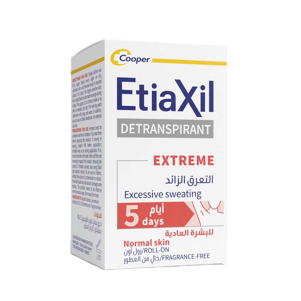 Etiaxil Detranspirant 5-Days Underarm Excessive Sweating Roll-On 15ml ...