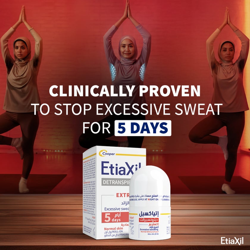 Etiaxil Detranspirant 5-Days Underarm Excessive Sweating Roll-On 15ml