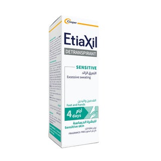 Etiaxil Detranspirant 4-Days Sensitive Hands & Feet Excessive Sweating Lotion 100ml