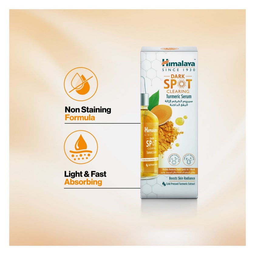Himalaya Dark Spot Clearing Turmeric Face Serum 30ml