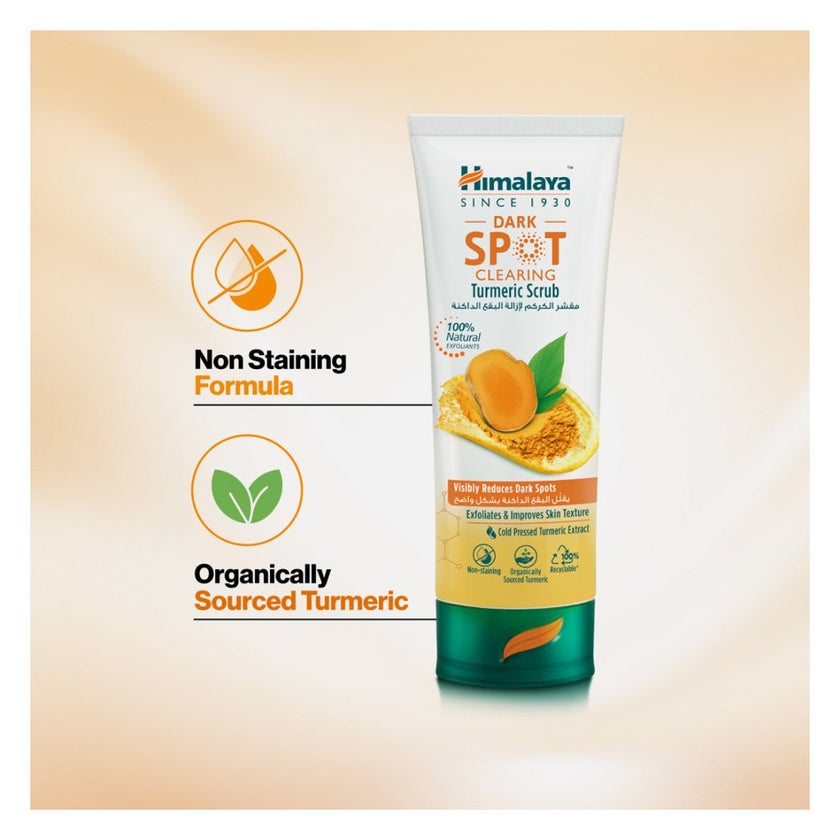 Himalaya Dark Spot Clearing Turmeric Scrub 75ml