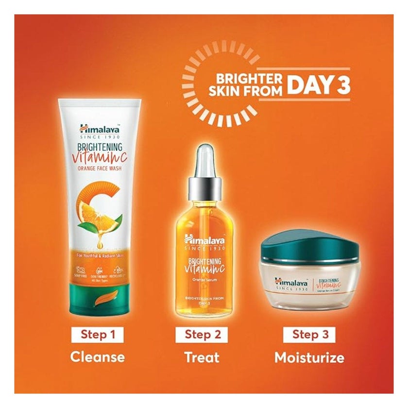 Himalaya Brightening Vitamin C Orange Face Wash 100ml