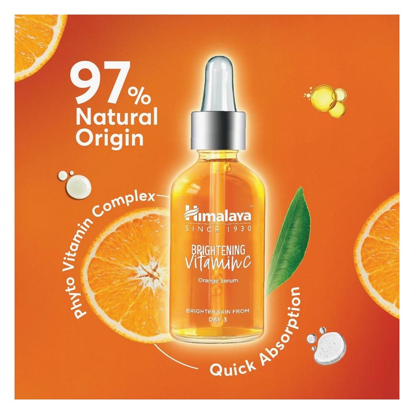 Himalaya Brightening Vitamin C Orange Serum 30ml
