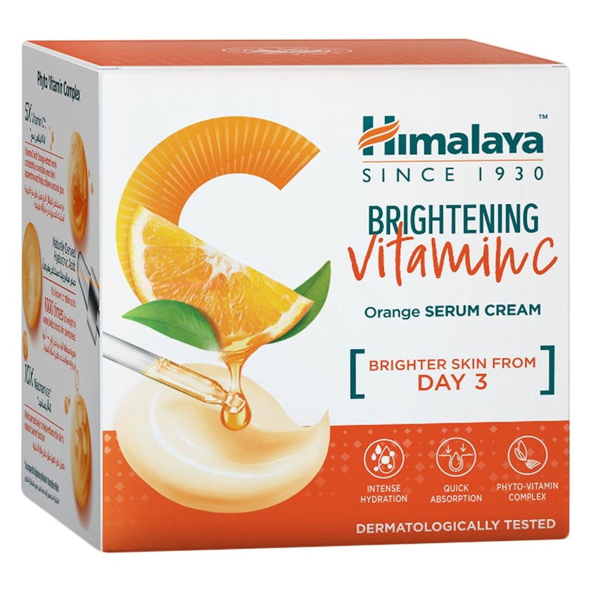 Himalaya Bright Vitamin C Orange Serum Cream 50g