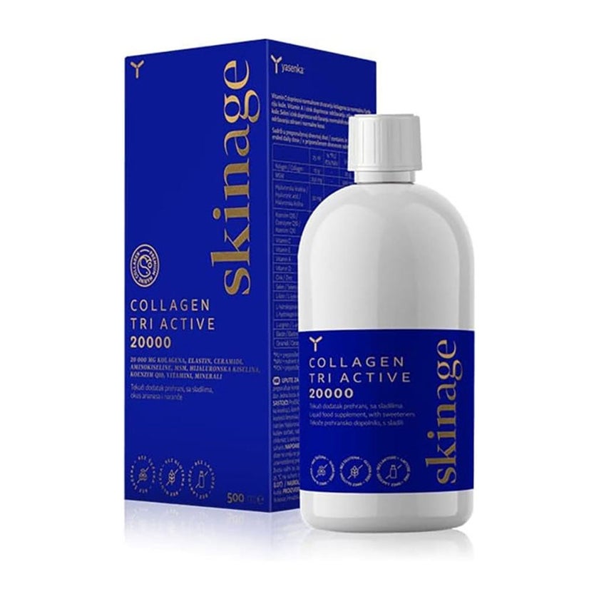Skinage Marine Collagen Tri Active 20000mg Drinkable Liquid 500ml
