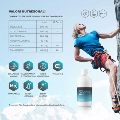 Skinage Omniflex Flex Vital Liquid Nutritional Supplement 500ml