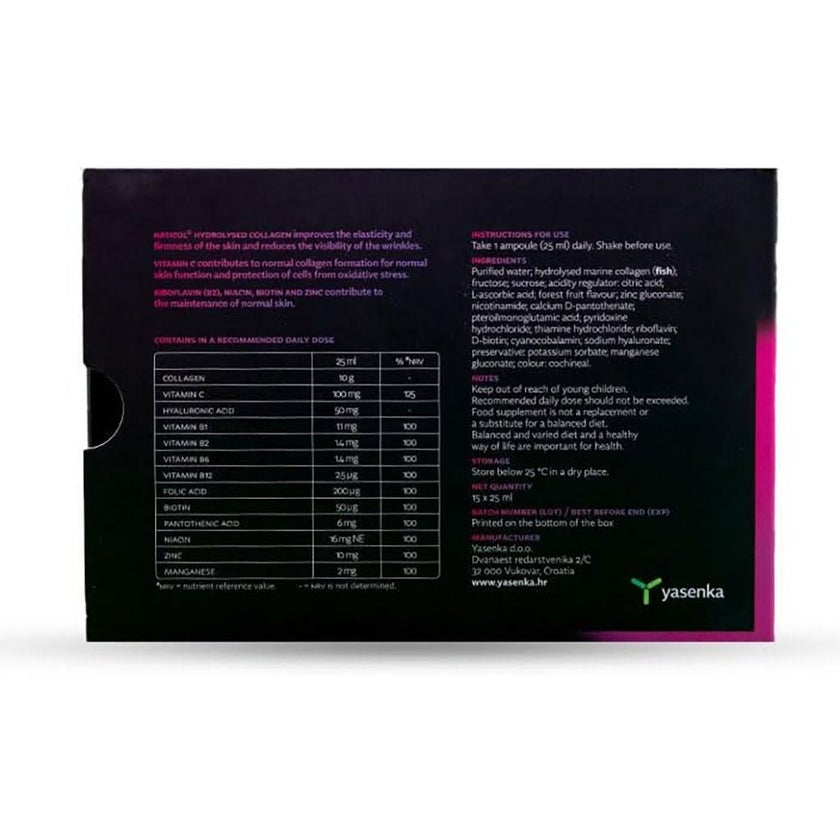 Skinage Collagen Prestige 10000mg Ampoule 25ml, Pack of 15's